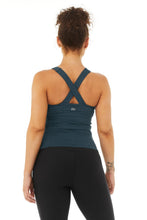 Load image into Gallery viewer, Elevate Tank - Deep Jade Heather
