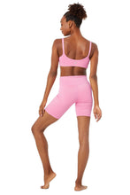 Load image into Gallery viewer, High-Waist Biker Short &amp; Glitter Bra Set
