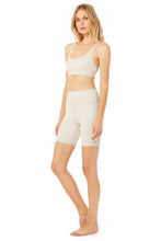 Load image into Gallery viewer, High-Waist Biker Short &amp; Glitter Bra Set
