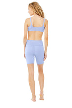 Load image into Gallery viewer, High-Waist Biker Short &amp; Glitter Bra Set
