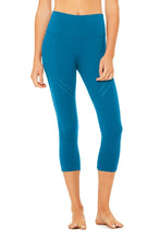 Load image into Gallery viewer, High-Waist Cosmic Capri
